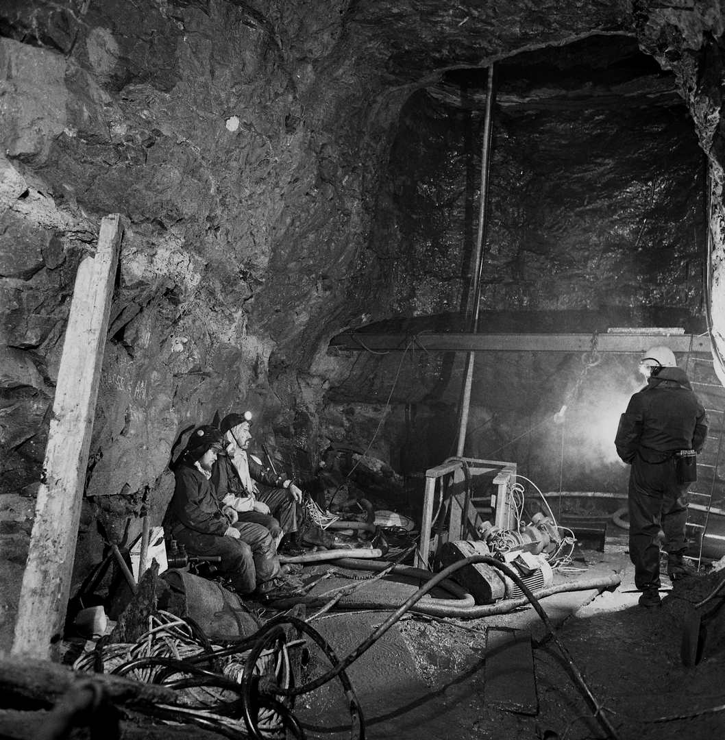 Underground engine room Wills Founder 1978